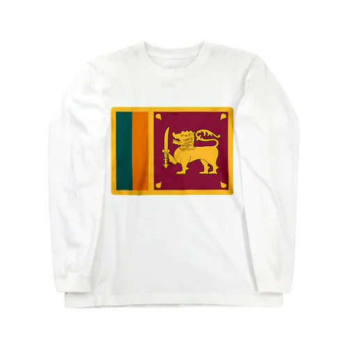 スリランカの国旗 Long Sleeve T-Shirt