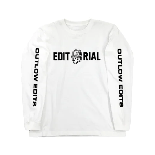 EDITORIAL logo Long Sleeve T-Shirt