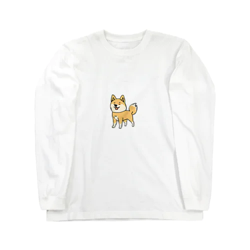 柴犬の「しば」 Long Sleeve T-Shirt