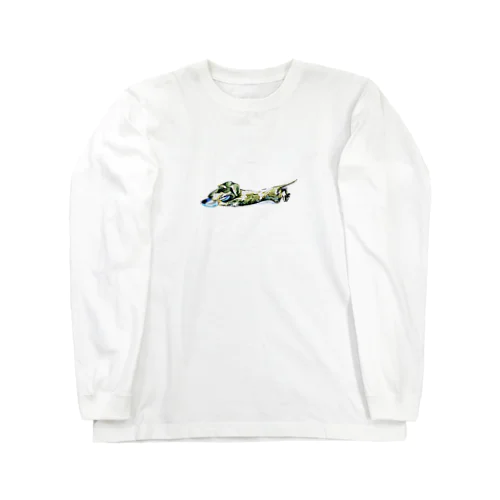 遊ぶワイヤーダックス Long Sleeve T-Shirt