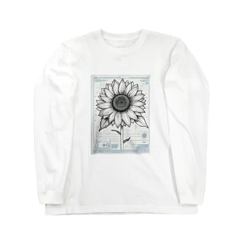 ひまわりの設計図 Long Sleeve T-Shirt