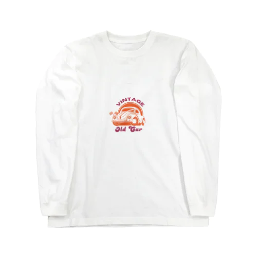 かわいいオールドカー Long Sleeve T-Shirt