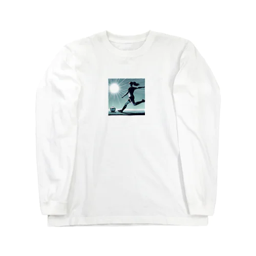 サッカー少女 Long Sleeve T-Shirt