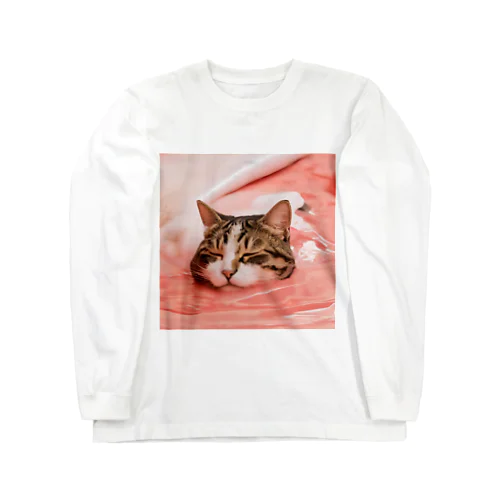 とろける猫 Long Sleeve T-Shirt