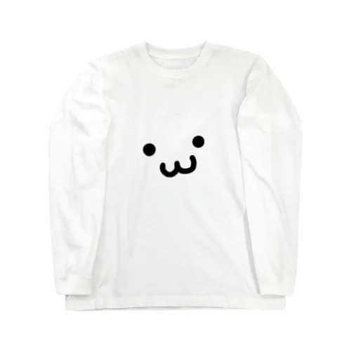 【ぱけぐっず。】顔 Long Sleeve T-Shirt