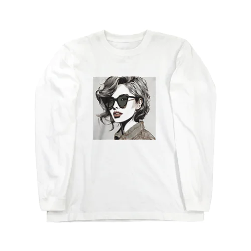 大人かわいい女性パート４ Long Sleeve T-Shirt