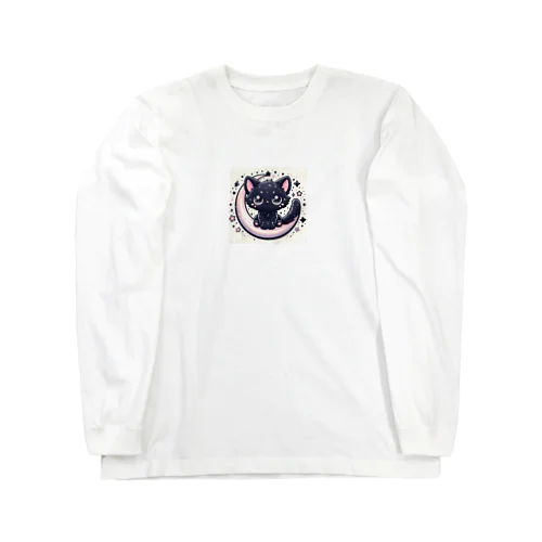 月猫ミュウミュウ Long Sleeve T-Shirt