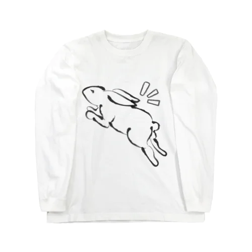 うさぎ　和風 Long Sleeve T-Shirt