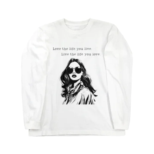 大人かわいい女性パート４ Long Sleeve T-Shirt