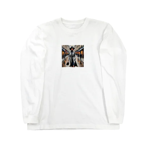 "Inspired by Parisian streets" Long Sleeve T-Shirt