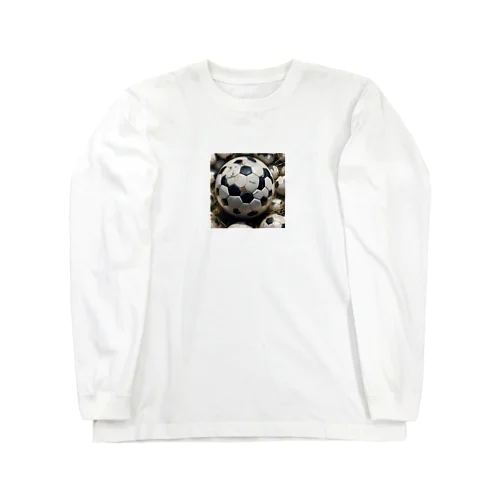 サッカーボール Long Sleeve T-Shirt