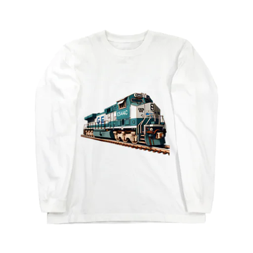 電車模型 03 Long Sleeve T-Shirt