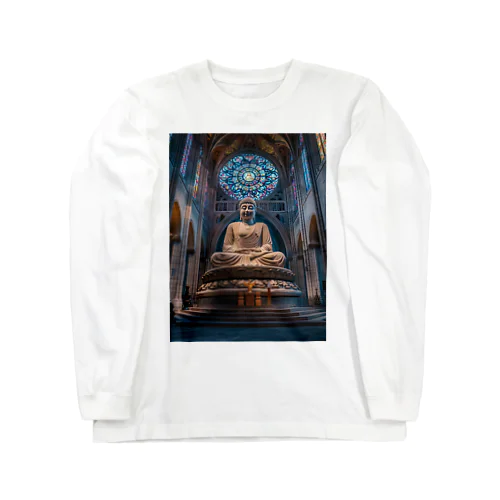 場違いな大仏様 Long Sleeve T-Shirt