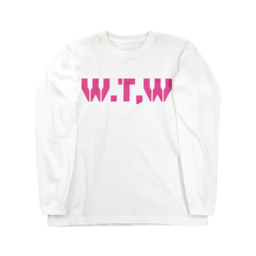 W.T.W(With the works) ロングスリーブTシャツ