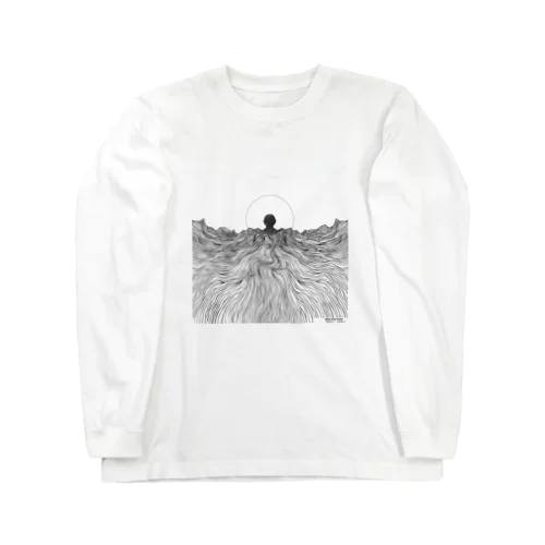 マンホールの向こう側 Long Sleeve T-Shirt