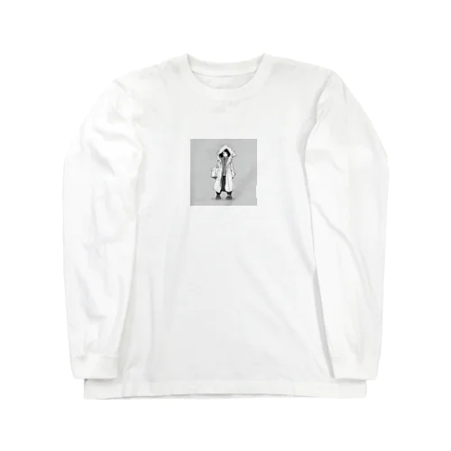 フードの少女グッズ Long Sleeve T-Shirt