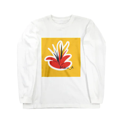 カラフルタンクブロメリア Long Sleeve T-Shirt