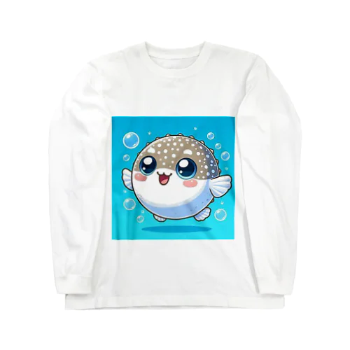 ふぐくん Long Sleeve T-Shirt