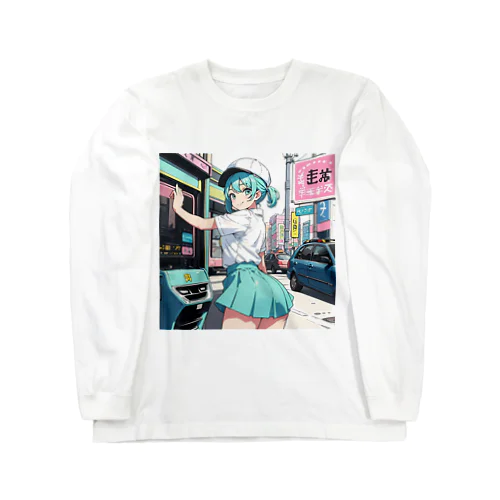 魔法駐車場少女 ロングスリーブTシャツ