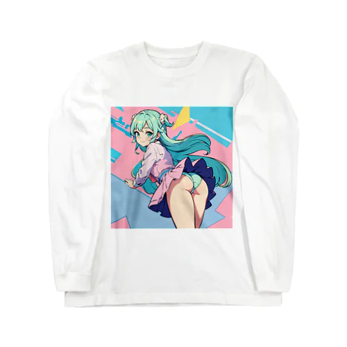 魔法女子中学少女 Long Sleeve T-Shirt