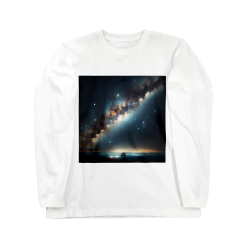 天の川銀河 ロングスリーブTシャツ