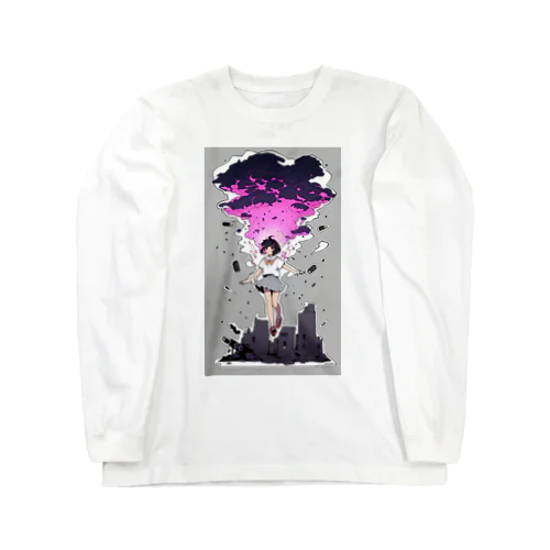 終末廃墟の冒険 Long Sleeve T-Shirt