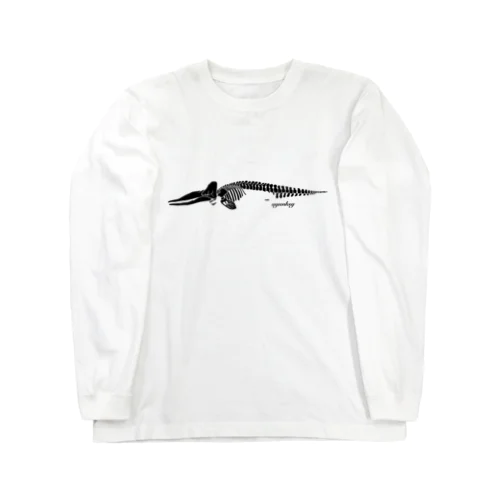 マッコウクジラの標本 Long Sleeve T-Shirt