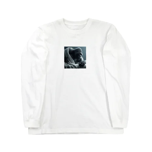 ゴリラ起床 Long Sleeve T-Shirt