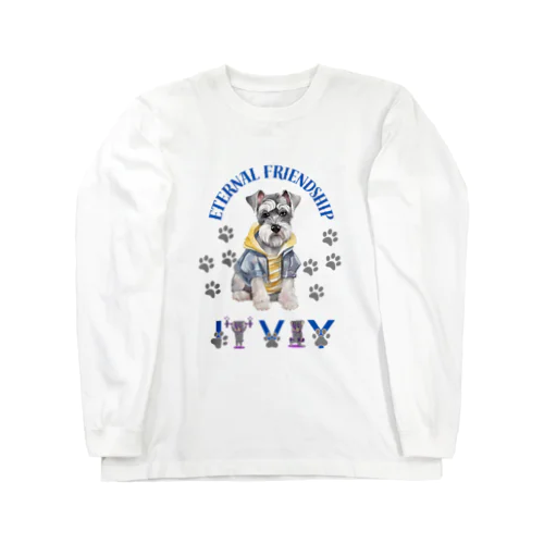 美意識高めのシュナウザー Long Sleeve T-Shirt