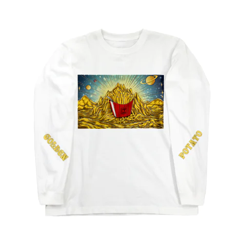 黄金とポテト ー Golden and Potato ー Long Sleeve T-Shirt