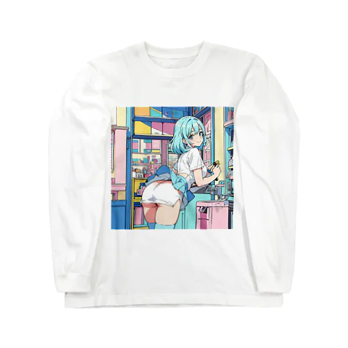 魔法美容院少女 ロングスリーブTシャツ