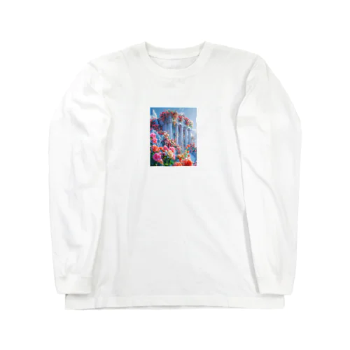 「バラ色の夢の神殿」 Long Sleeve T-Shirt