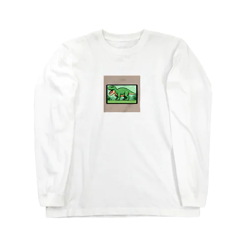 インテリアザウルス Long Sleeve T-Shirt