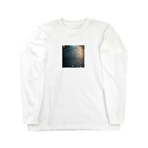 雨とぶつぶつ Long Sleeve T-Shirt