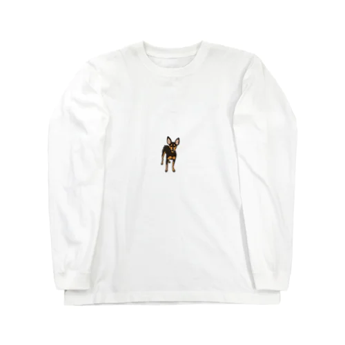 Miniature pinscher ロングスリーブTシャツ