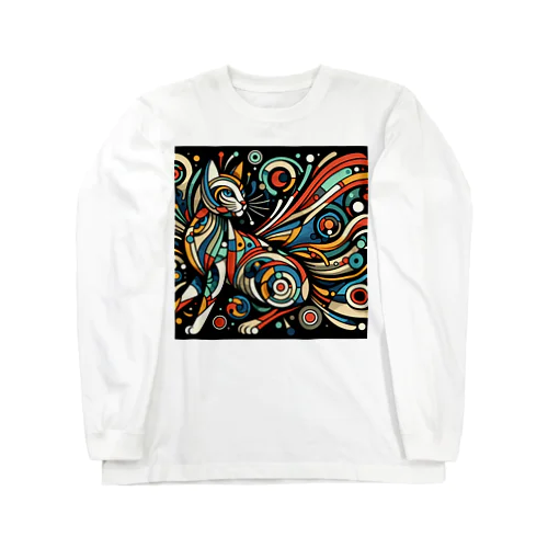 カラフルキャットC Long Sleeve T-Shirt