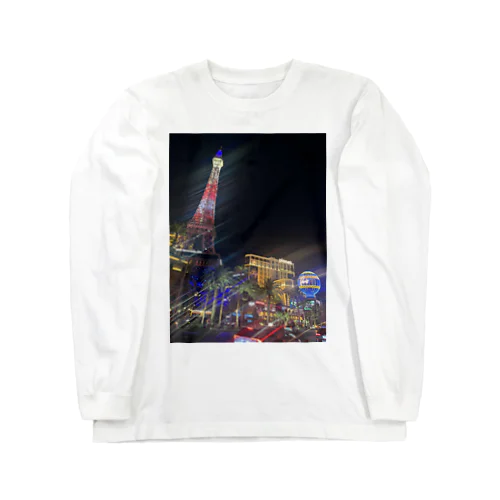 ラスベガス　夜景　カジノ Long Sleeve T-Shirt