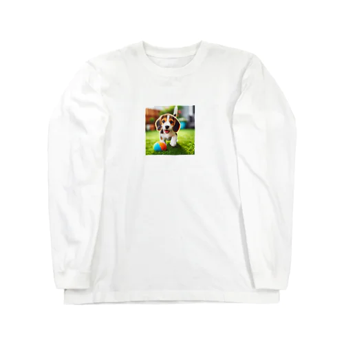 ビーグル犬キキちゃん Long Sleeve T-Shirt