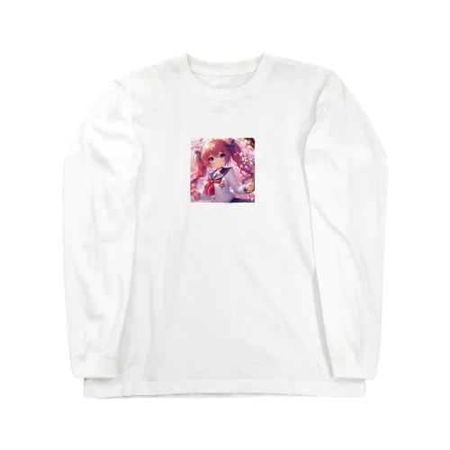 かわいい女の子のキャラクターグッズ Long Sleeve T-Shirt