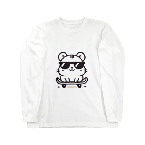 スケボーハムスター Long Sleeve T-Shirt