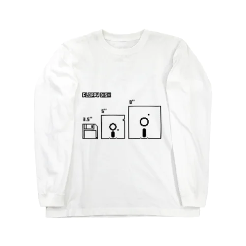 フロッピーディスク Long Sleeve T-Shirt