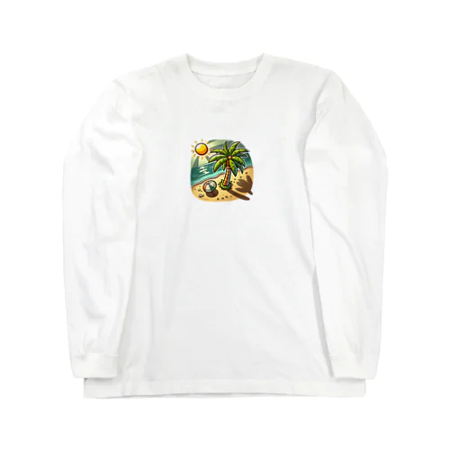 サンセットビーチ Long Sleeve T-Shirt