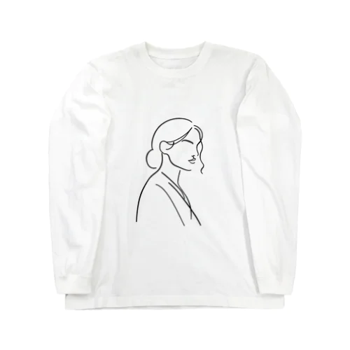 一筆書き風アート3 Long Sleeve T-Shirt