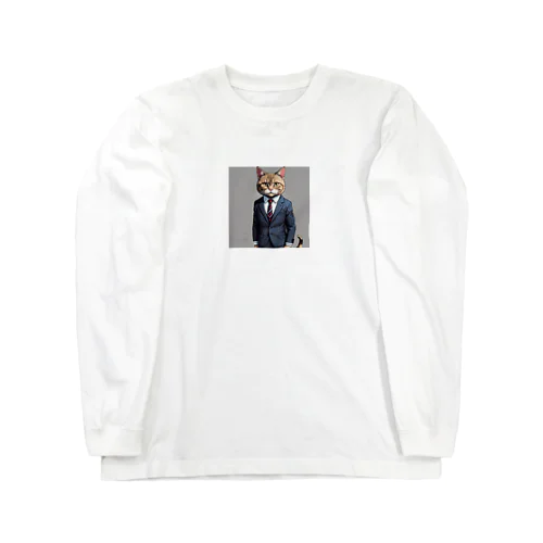 社畜猫 Long Sleeve T-Shirt