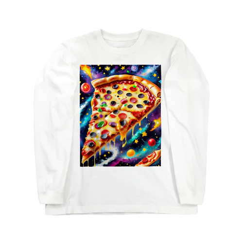 ピザギャラクシー Long Sleeve T-Shirt