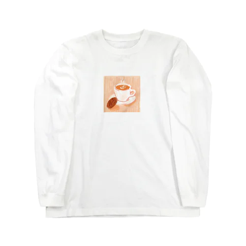 レトロ風なコーヒーイラストグッズ Long Sleeve T-Shirt