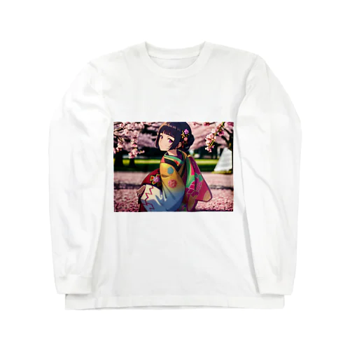 Sakura girl Long Sleeve T-Shirt