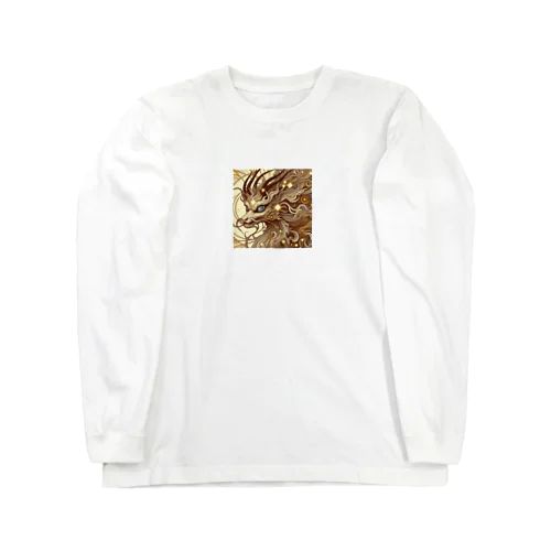 金色に輝く麒麟 Long Sleeve T-Shirt