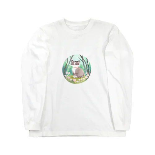 水彩猫 Long Sleeve T-Shirt