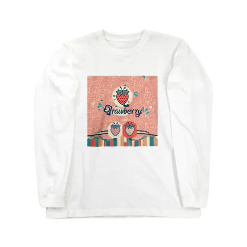 ポップストロベリーの世界 Long Sleeve T-Shirt